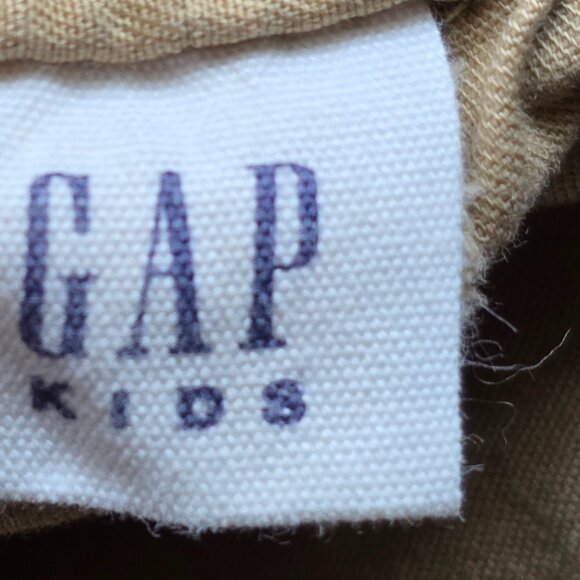 GAP Kids Pull On Khaki Pants | Boy's Large 10-11 Years | Elastic Waist and Cuff - Picture 6 of 6